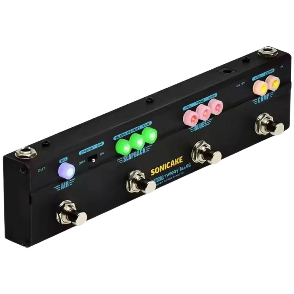 Педаль эффектов Sonicake Twiggy Blues QCE-20