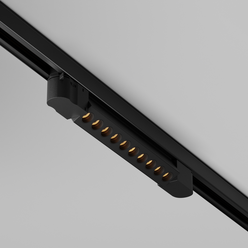 Трехфазный трековый светодиодный светильник Maytoni Points TR195-3-10W2.7K-M-B