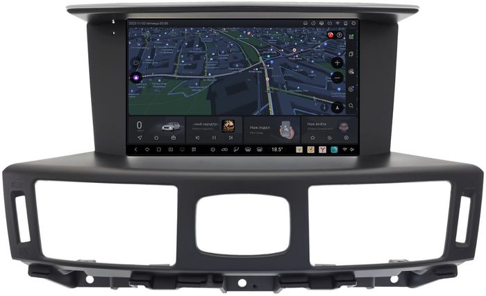 Магнитола для Infiniti Q70, M25, M37 (поддержка Bose и 360) - Kuberg DUDU7 SF-9100 (рамка 9") QLed+2K, Android 13, Быстрейшая, UIS7870 (DUDU7), CarPlay, SIM-слот