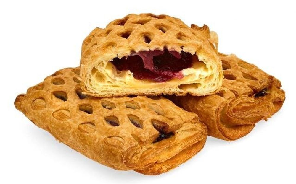 Слойка с малиной (80г/75шт)