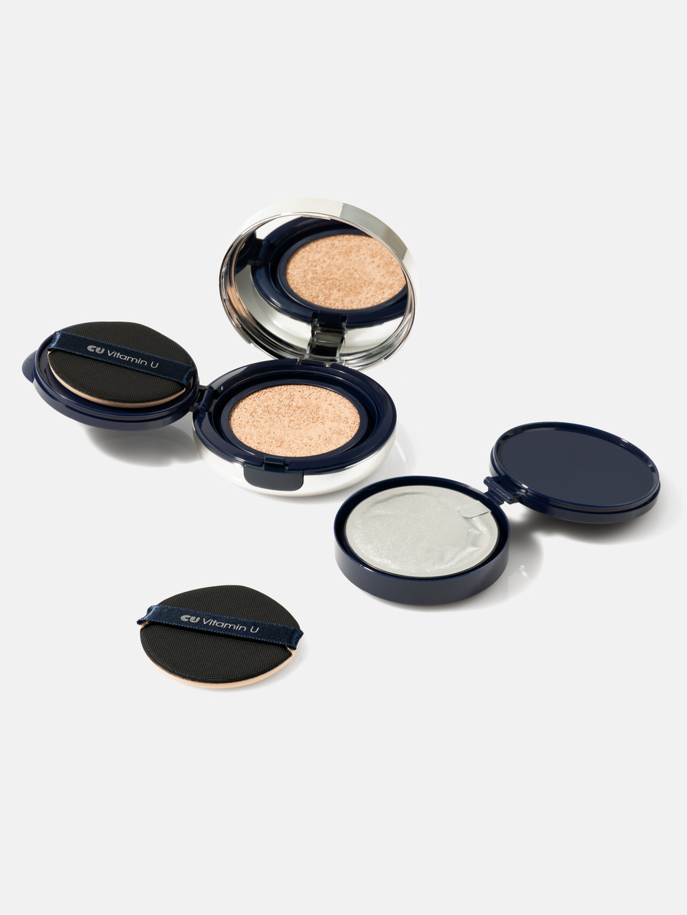Увлажняющий Крем Кушон с Эффектом Сияния №23 CU: VITAMIN U Coverfit Cushionpact №23 SPF 50+/ PA++++
