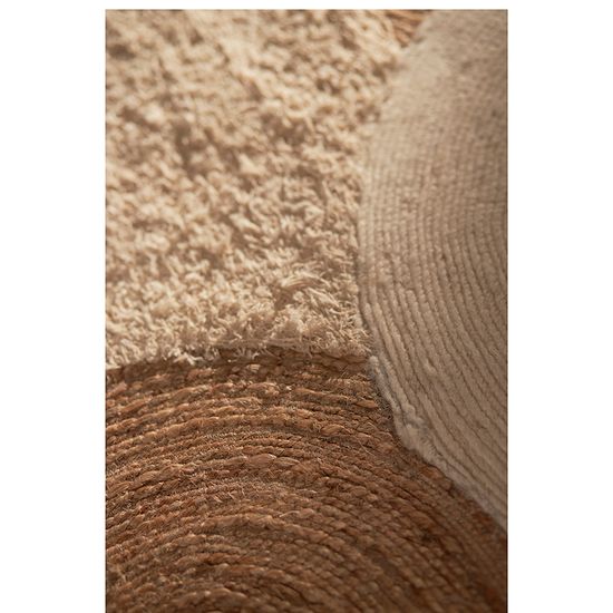 Ковер из джута, шерсти из хлопка agra из коллекции ethnic, 200х300см
