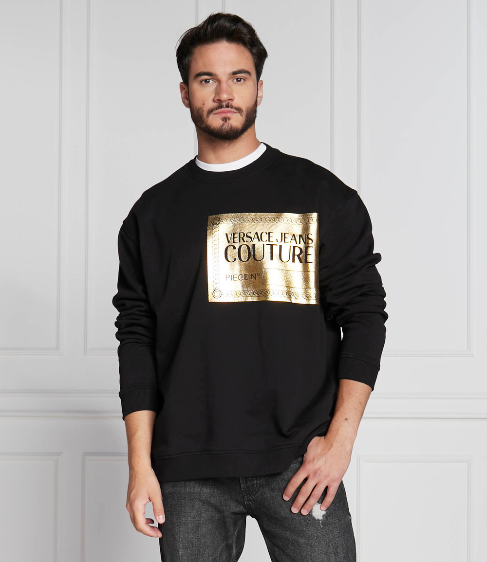 Худи Versace Jeans Couture - черный(73GAIG03CF00G)