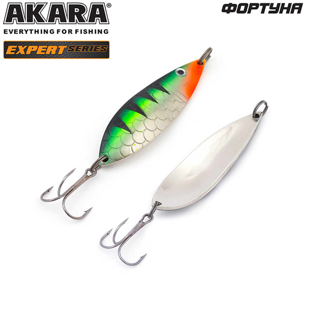 Блесна колебалка Akara Expert Фортуна 80 мм 24 гр. 18/SIL