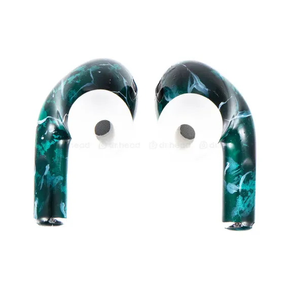 Apple AirPods Pro 2 USB-C Green Marble Total Gloss