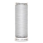 Нитки универсальные Gutermann Sew-all 100 (200 метров), 5 кат. | 008 суровый