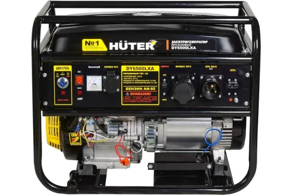 Бензиновый генератор "HUTER" DY6500LXA (c АВР)