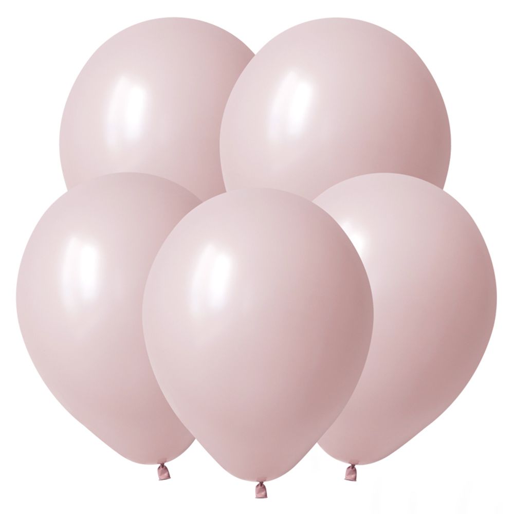 Шар 5" Розовый румянец пастель/ Pink Blush ВС
