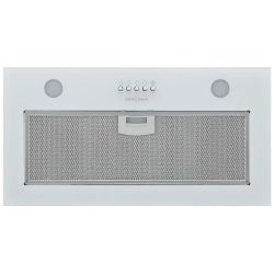 Встраиваемая вытяжка Krona LUISA 600 GLASS WHITE PB