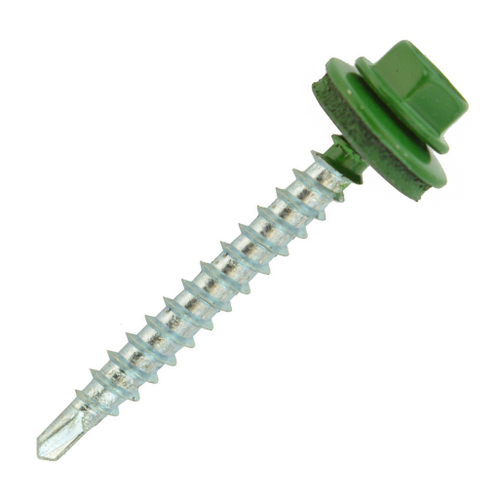 Саморез кровельный 4,8х51 RAL 6002 "зеленая ли