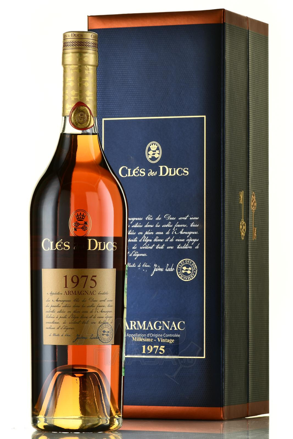 Арманьяк Cles des Ducs Millesime, 1975, 0.7 л.