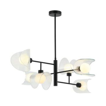 Люстра потолочная 6*G9 OML-52407-06 черный Cennina Omnilux