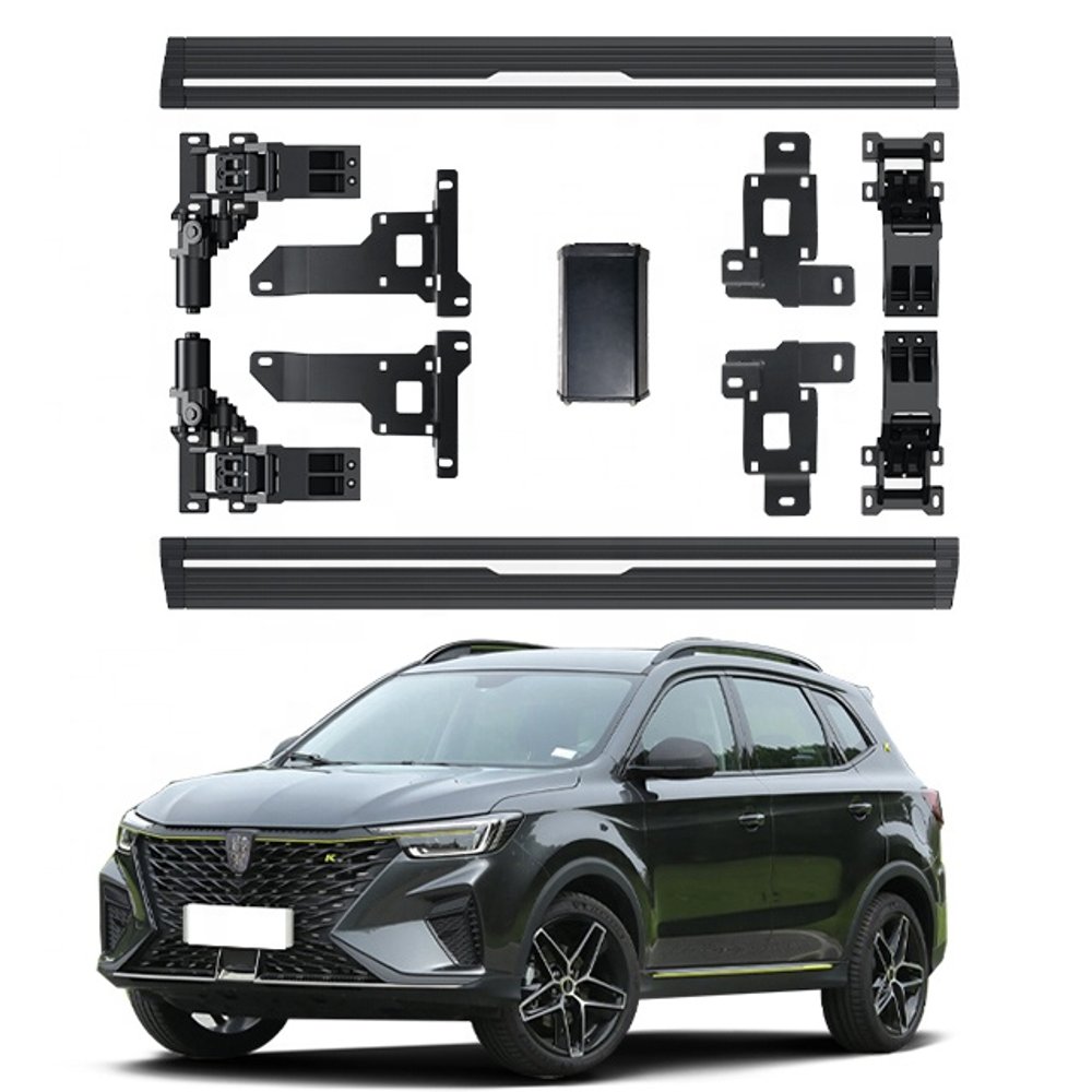 Электрические боковые пороги с накладками на кузов для Roewe RX8 2019+