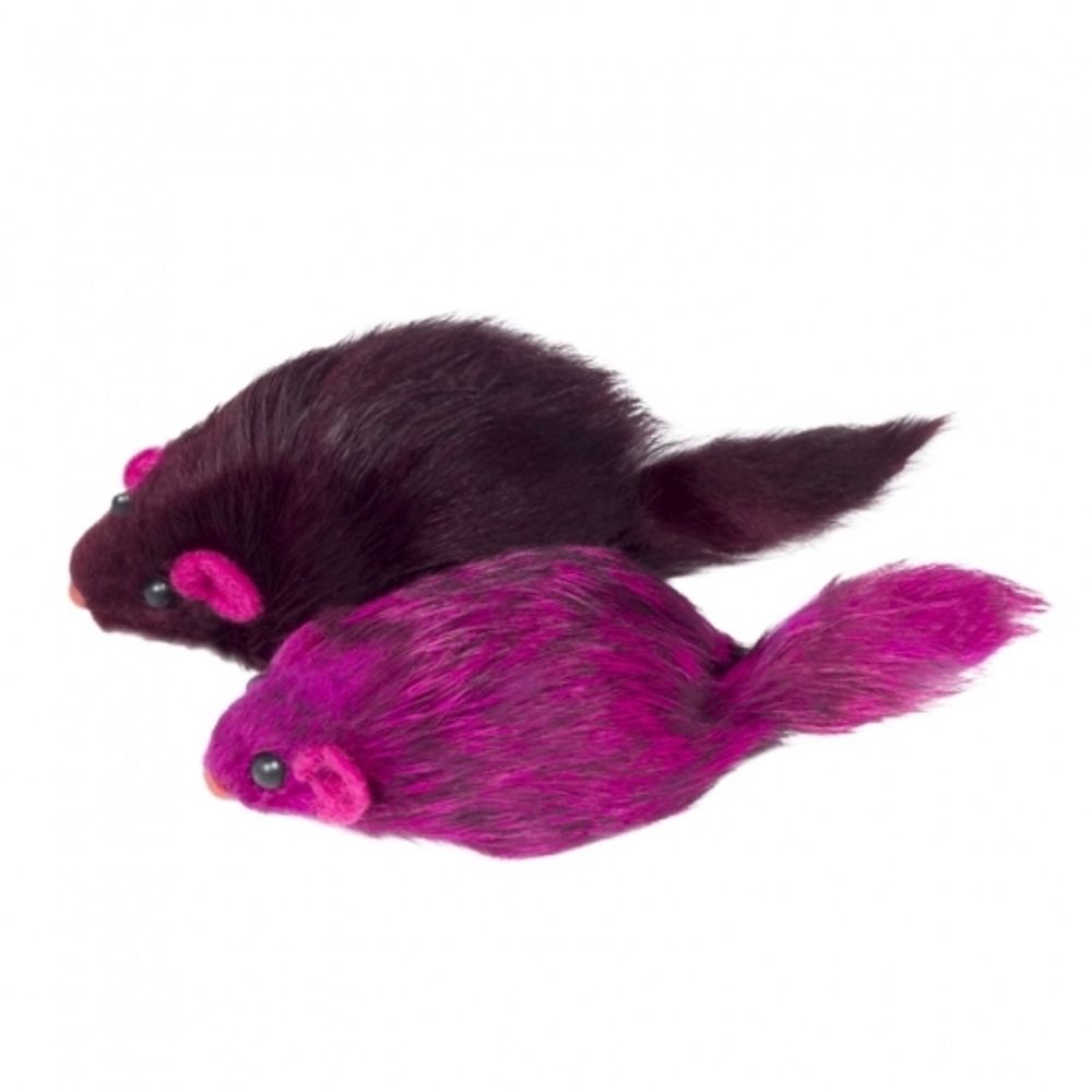 Игрушка для кошек "Мышь цветная", 70-75 мм, Triol