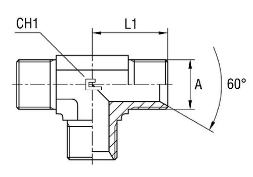 Соединение PT BSP 1/4