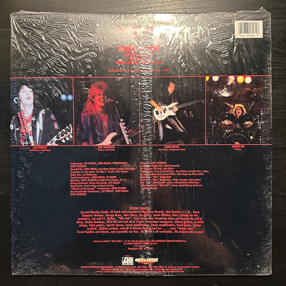 Frehley's Comet - Live + 1 (США 1988г.)`