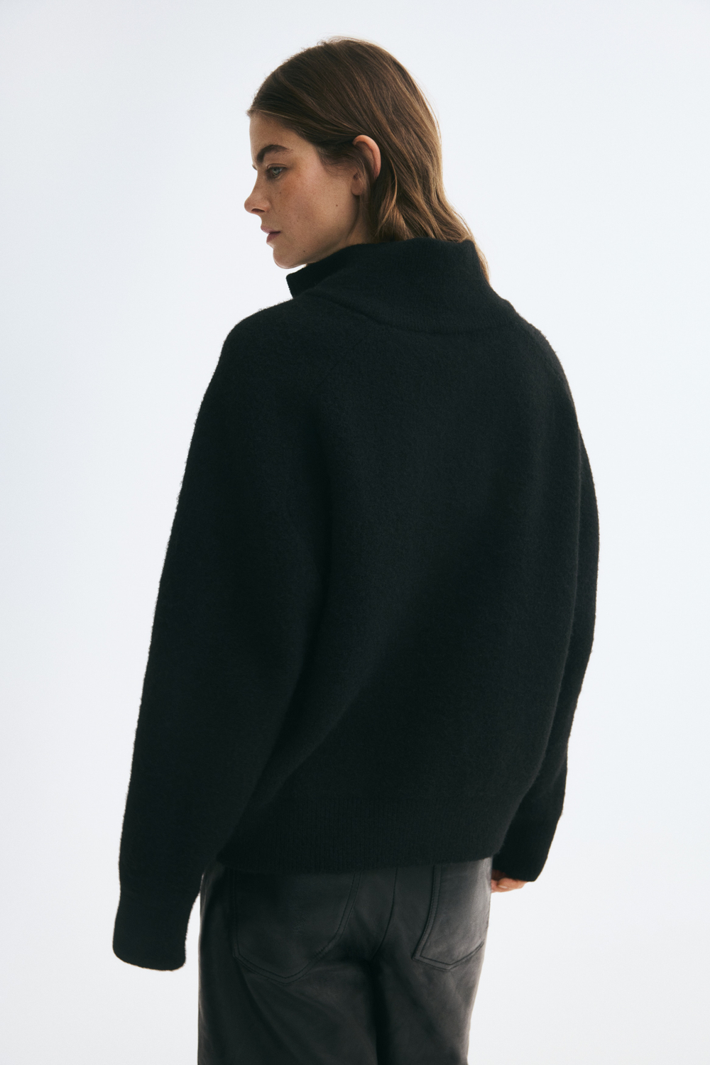 Кардиган оверсайз на молнии - H&M