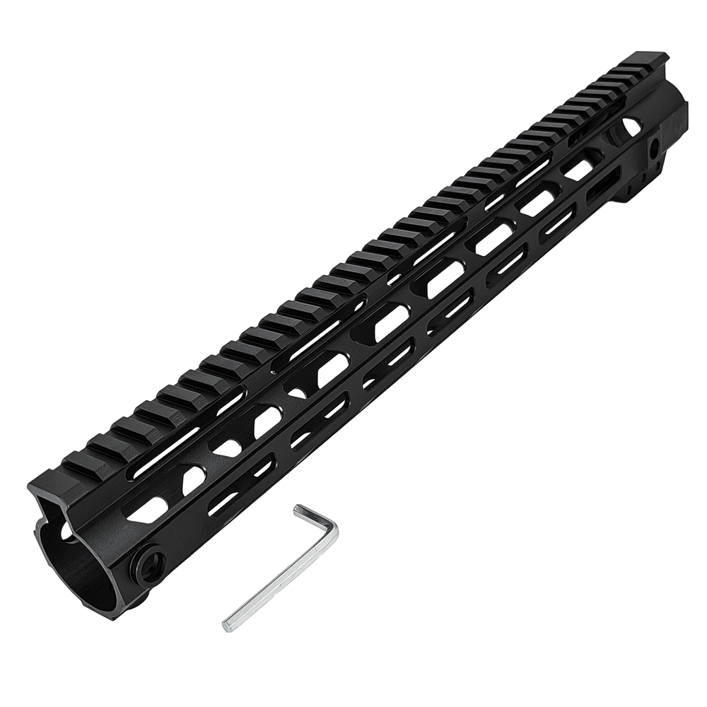 Цевье AR15 cо слотами M-LOK и рельсой Пикатинни Цевье AR15 cо слотами M-LOK и рельсой Пикатинни