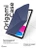 Чехол книжка для iPad 10 2022 (10.9")/ A16 2025 Gurdini Origami Case Темно Синий