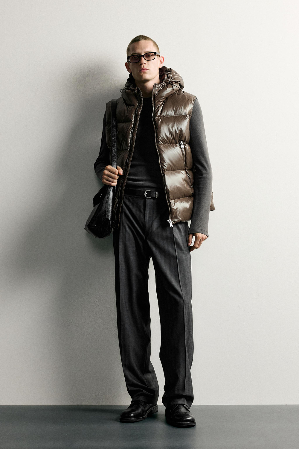 ЖИЛЕТ С ПУХОМ WATER REPELLENT — ZARA
