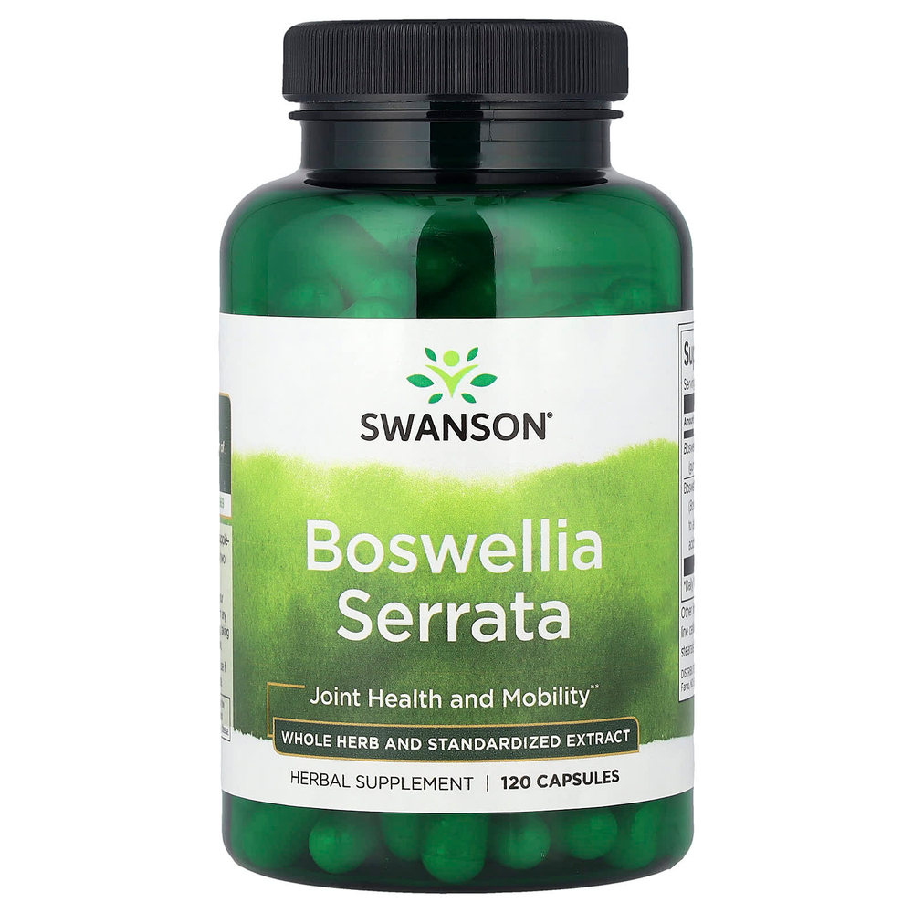 Swanson Vitamins, Boswellia serrata, 120 капсул