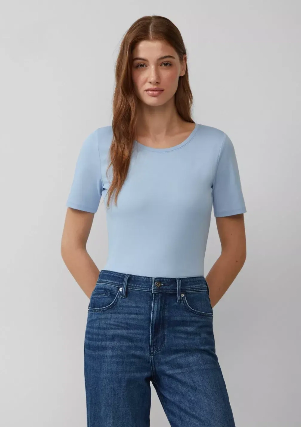 Футболка из джерси Interlock Slim Fit s.Oliver