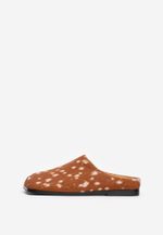 mule square orange bambi