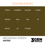 Brownish Green