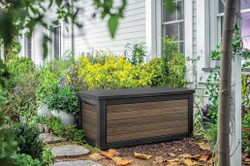 Пластиковый сундук Keter Deco Deck 630 л brown