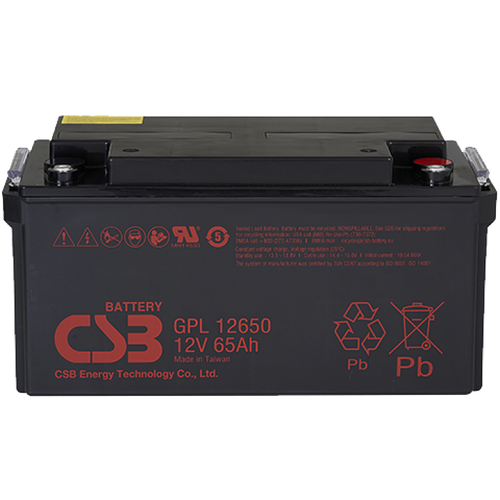 Аккумулятор CSB GPL12520 - AGM ( 12В / 52Ач )
