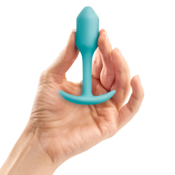b-vibe Snug Plug 1 - Анальная пробка для ношения