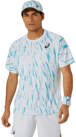 Мужская теннисная футболка Asics Game Short Sleeve - белый