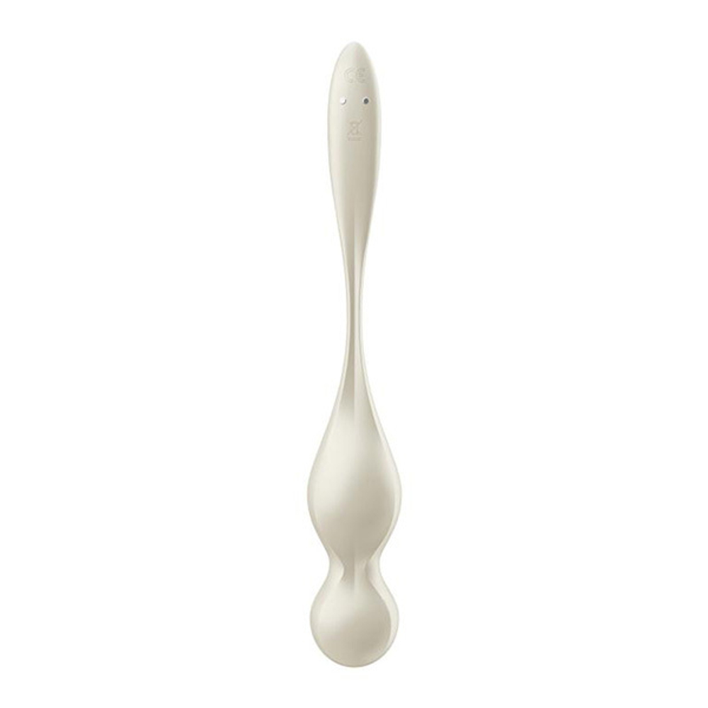 Белые вагинальные шарики Satisfyer Love Birds 1