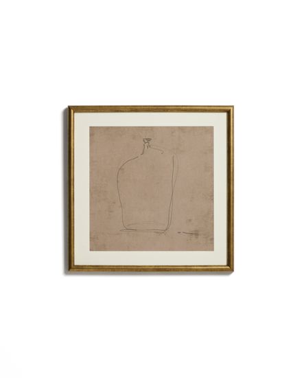 Абстрактная картина Ferni выполненная от руки, 40 x 40 см