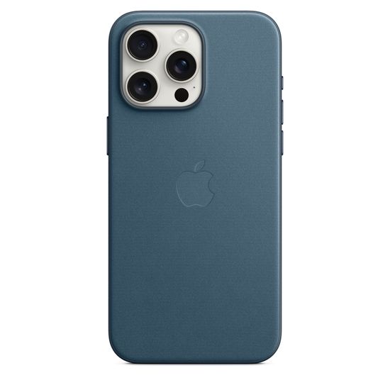 Чехол Apple для iPhone 15 Pro FineWoven с MagSafe Синий