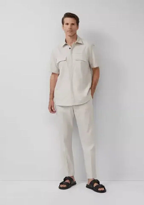 Брюки из льна Black Label