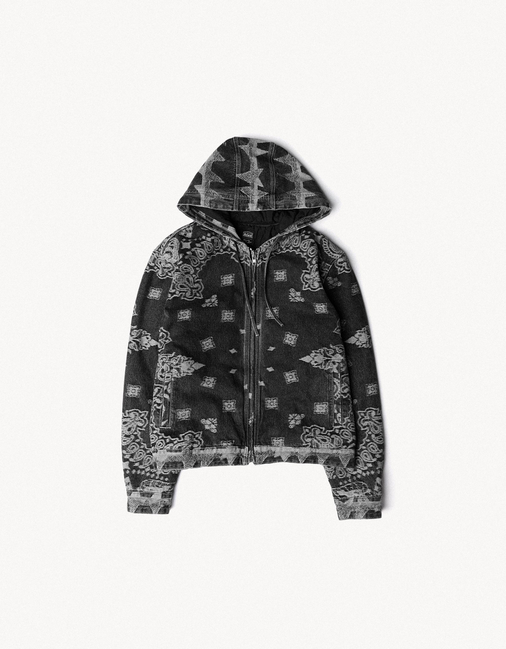 Женская куртка с капюшоном и принтом ARIES X BERSHKA - BERSHKA