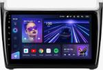 Магнитола для Volkswagen Polo 2009-2020 (рамка черная глянцевая) - Teyes CC3L на Android 10, CarPlay, 4G SIM-слот