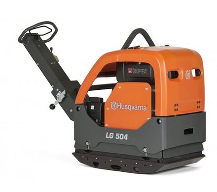 Реверсивная виброплита Husqvarna LG 504 DECW - [499 кг / 65 кН / Hatz 1D81Z] с индикатором уплотнения
