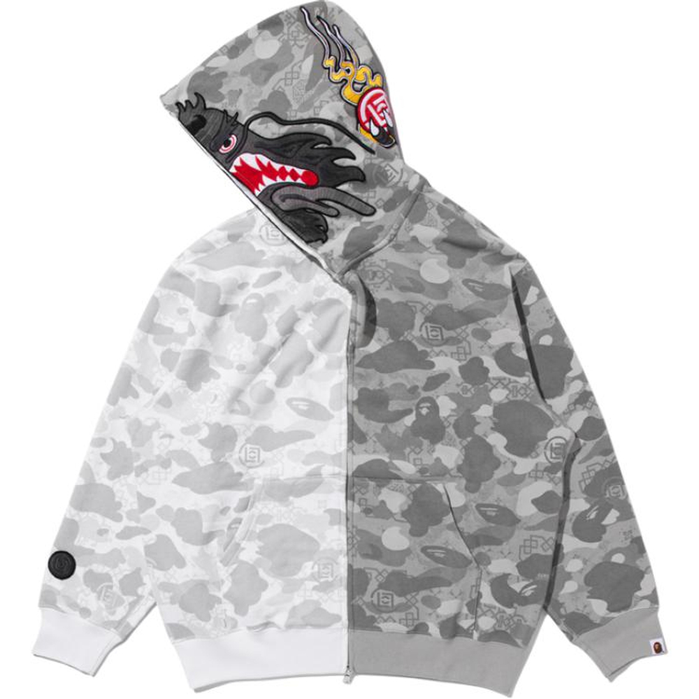 A Bathing Ape Bathing Ape Clot Ss26 Свитшот серый