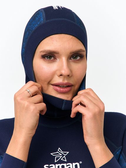 Шлем Sargan Sport 1020/BL короткий 2 мм синий