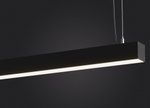 Подвесной линейный LED светильник LP33-2000 54Вт 5000К IP20 черный 4968Лм 2000х35х35мм DARKLUM