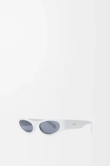 Loewe Солнцезащитные очки Flash Slim Cat-EyeLo, белый