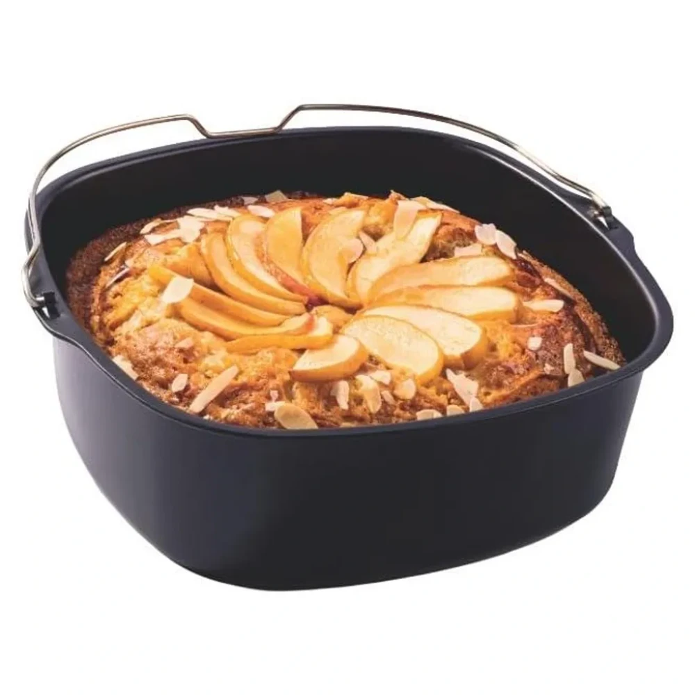 Форма для аэрогриля квадратная с ручкой Patisse Air Frying 22 × 21 × 7 см
