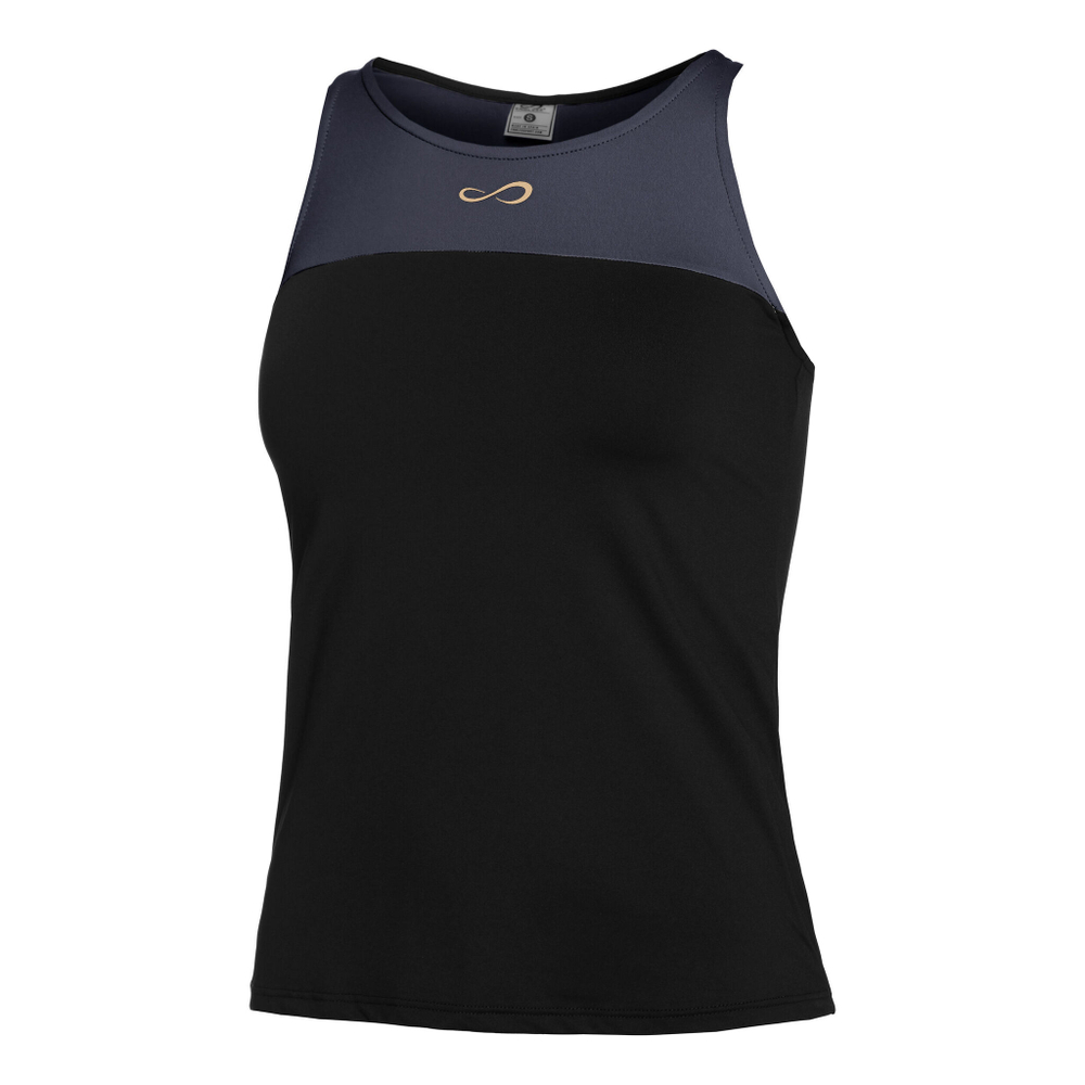Женская теннисная майка Endless Lux Ribbon Tank Top Women - Black, Grey