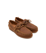 Кожаные мокасины merton boat-boat POLO RALPH LAUREN - коричневый(803932219)