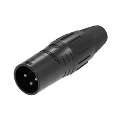 Seetronic SCSM3-B Кабельный разъём XLR "папа", 3-контактный