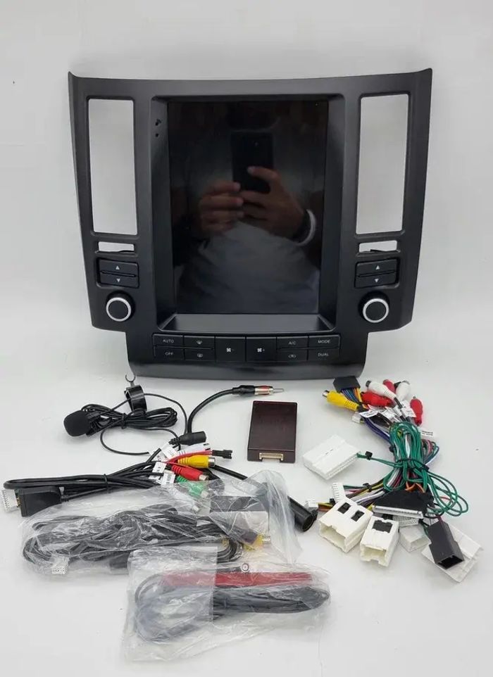 Магнитола для Infiniti FX 2003-2006 - Kuberg NH-1279-1 Android 10, Быстрая, SIM-слот, CarPlay