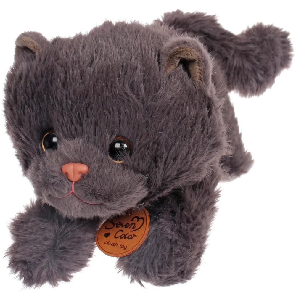 Мягкая игрушка «Кошечка» Мау, 30 см, серая