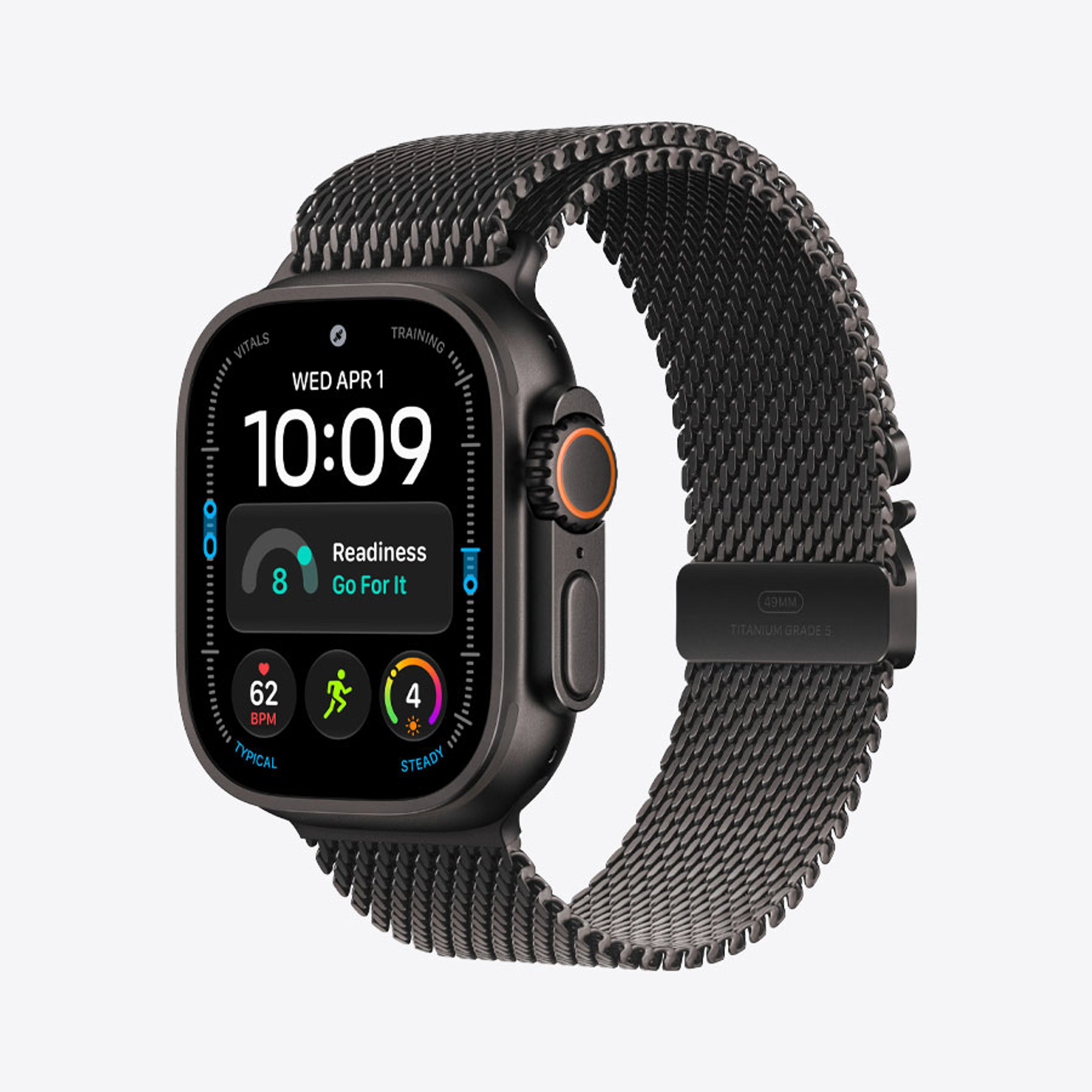 Apple Watch Ultra 4 + Milanese Loop